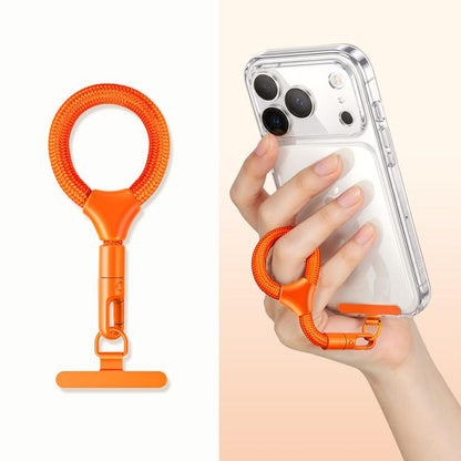 Anti-Loss Anti-Theft Self-Locking Lanyard Metal Clasp Cell Phone Lanyard