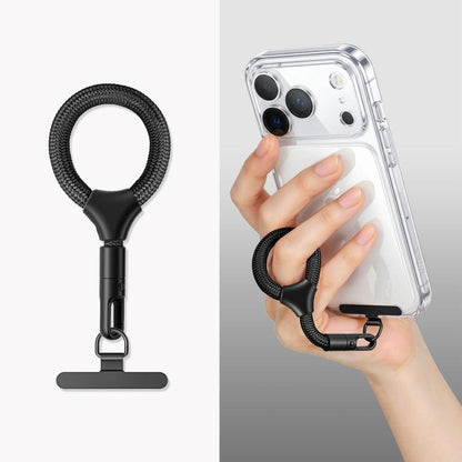 Anti-Loss Anti-Theft Self-Locking Lanyard Metal Clasp Cell Phone Lanyard