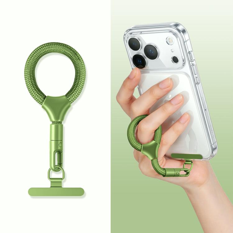 Anti-Loss Anti-Theft Self-Locking Lanyard Metal Clasp Cell Phone Lanyard