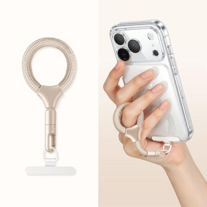 Anti-Loss Anti-Theft Self-Locking Lanyard Metal Clasp Cell Phone Lanyard