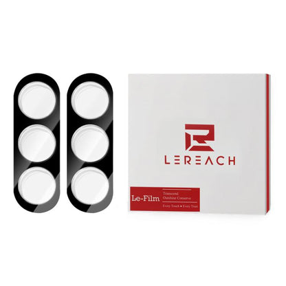 2Pcs/Set LeReach TF Series 3D Full Coverage Version HD Wear-Resistant Camera Lens Glass Film, For Galaxy Z Fold8 5G, For Galaxy Z Fold8 Ultra 5G, For Galaxy Z Flip8 5G