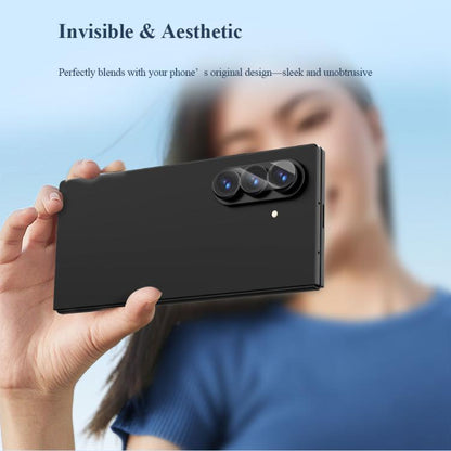 2Pcs/Set LeReach TF Series 3D Full Coverage Version HD Wear-Resistant Camera Lens Glass Film, For Galaxy Z Fold8 5G, For Galaxy Z Fold8 Ultra 5G, For Galaxy Z Flip8 5G