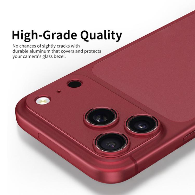 Kalebol Metal Convex Hollow Lens Protector Ring, For iPhone 18 Pro, For iPhone 18 Pro Max