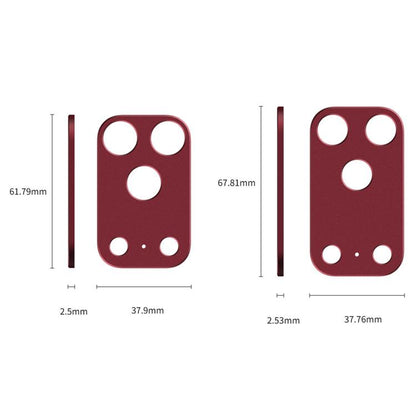 Kalebol Metal Hollow Lens Protection Ring, For iPhone 18 Pro, For iPhone 18 Pro Max