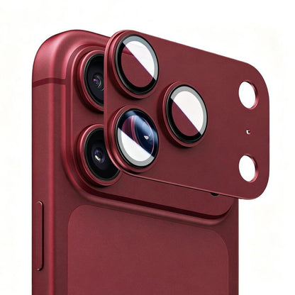 Kalebol Imitation Step-Style AR+AF Anti-Reflection Coating One-Piece Metal Lens Film, For iPhone 18 Pro, For iPhone 18 Pro Max
