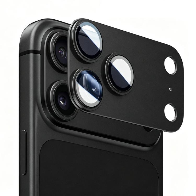 Kalebol Imitation Step-Style AR+AF Anti-Reflection Coating One-Piece Metal Lens Film, For iPhone 18 Pro, For iPhone 18 Pro Max