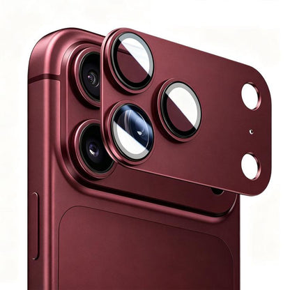 Kalebol Imitation Step-Style AR+AF Anti-Reflection Coating One-Piece Metal Lens Film, For iPhone 18 Pro, For iPhone 18 Pro Max