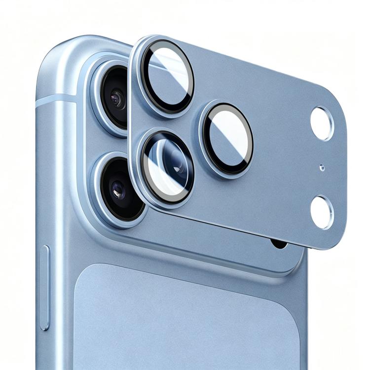 Kalebol Imitation Step-Style AR+AF Anti-Reflection Coating One-Piece Metal Lens Film, For iPhone 18 Pro, For iPhone 18 Pro Max