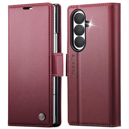 CaseMe 023 Butterfly Buckle Litchi Texture RFID Anti-theft Leather Phone Case, For Galaxy Z Fold8 5G, For Galaxy Z Fold8 Ultra 5G