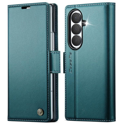 CaseMe 023 Butterfly Buckle Litchi Texture RFID Anti-theft Leather Phone Case, For Galaxy Z Fold8 5G, For Galaxy Z Fold8 Ultra 5G