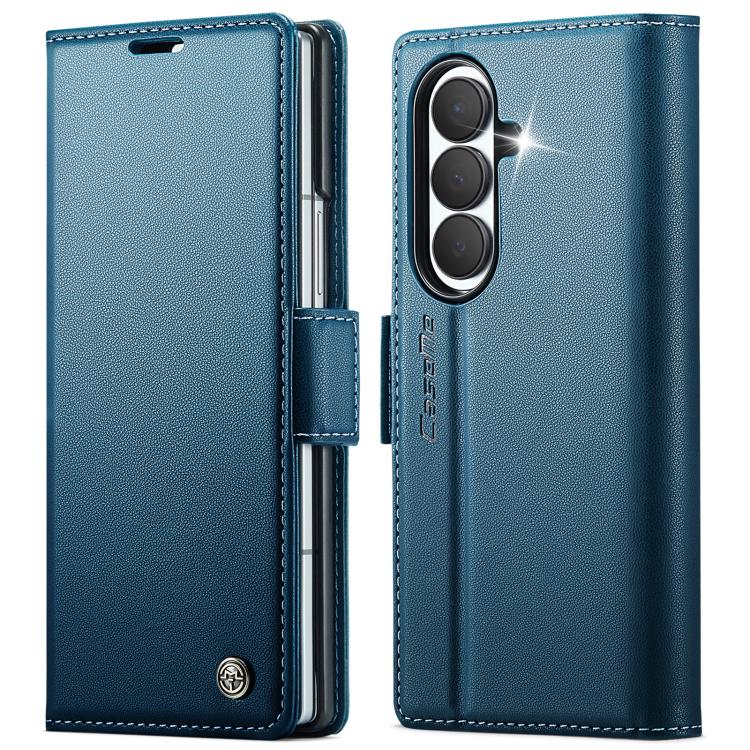 CaseMe 023 Butterfly Buckle Litchi Texture RFID Anti-theft Leather Phone Case, For Galaxy Z Fold8 5G, For Galaxy Z Fold8 Ultra 5G
