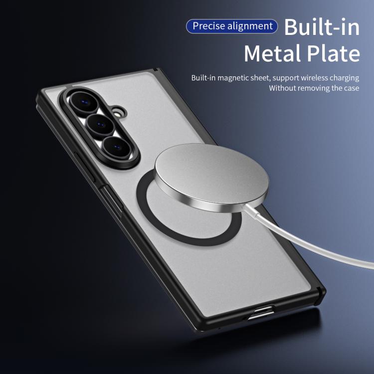 Star Hinge Frame-integrated Film Magnetic Phone Case, For Galaxy Z Fold8 Ultra 5G, For Galaxy Z Fold7 5G, For Galaxy Z Fold6, For Galaxy Z Fold5, For Galaxy Z Fold4