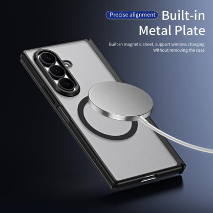 Star Hinge Frame-integrated Film Magnetic Phone Case, For Galaxy Z Fold8 Ultra 5G, For Galaxy Z Fold7 5G, For Galaxy Z Fold6, For Galaxy Z Fold5, For Galaxy Z Fold4
