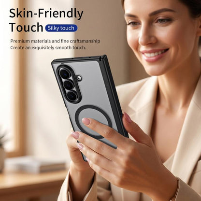 Star Hinge Frame-integrated Film Magnetic Phone Case, For Galaxy Z Fold8 Ultra 5G, For Galaxy Z Fold7 5G, For Galaxy Z Fold6, For Galaxy Z Fold5, For Galaxy Z Fold4