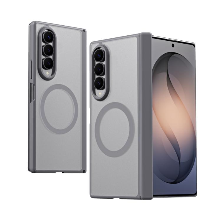 Star Hinge Frame-integrated Film Magnetic Phone Case, For Galaxy Z Fold8 Ultra 5G, For Galaxy Z Fold7 5G, For Galaxy Z Fold6, For Galaxy Z Fold5, For Galaxy Z Fold4