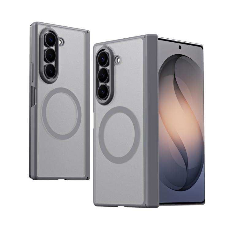 Star Hinge Frame-integrated Film Magnetic Phone Case, For Galaxy Z Fold8 Ultra 5G, For Galaxy Z Fold7 5G, For Galaxy Z Fold6, For Galaxy Z Fold5, For Galaxy Z Fold4