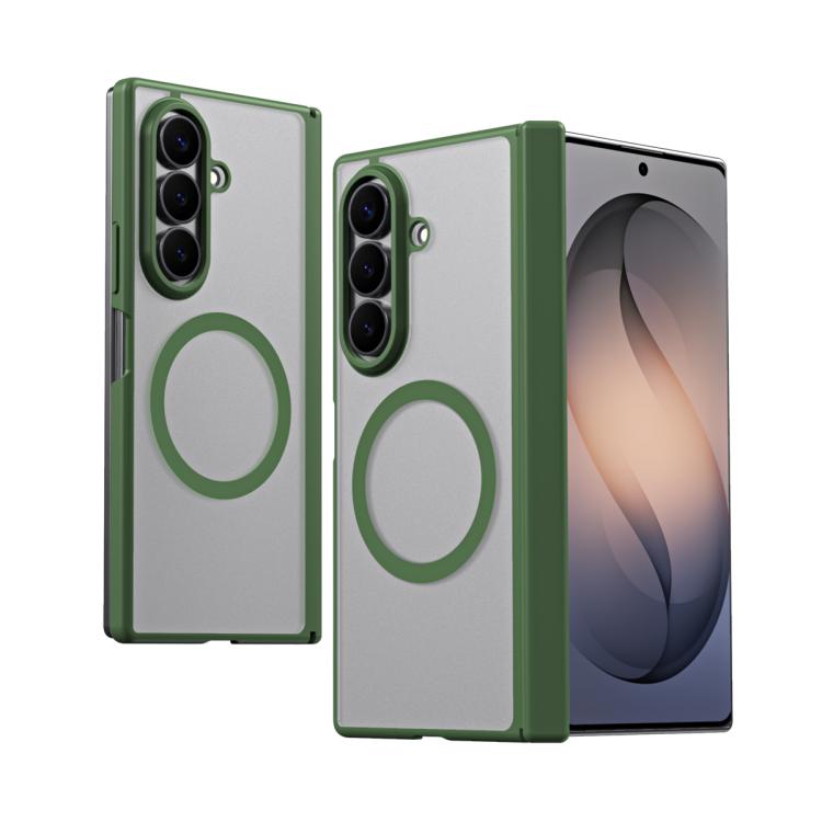 Star Hinge Frame-integrated Film Magnetic Phone Case, For Galaxy Z Fold8 Ultra 5G, For Galaxy Z Fold7 5G, For Galaxy Z Fold6, For Galaxy Z Fold5, For Galaxy Z Fold4