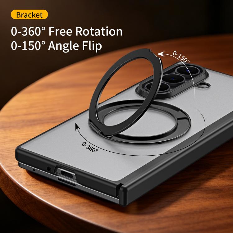 Star Hinge Frame-integrated Film Magnetic Phone Case, For Galaxy Z Fold8 5G, For Galaxy Z Fold8 Ultra 5G, For Galaxy Z Fold7 5G, For Galaxy Z Fold6, For Galaxy Z Fold5, For Galaxy Z Fold4