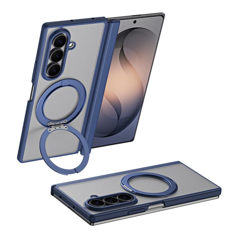 Star Hinge Frame-integrated Film Magnetic Phone Case, For Galaxy Z Fold8 5G, For Galaxy Z Fold8 Ultra 5G, For Galaxy Z Fold7 5G, For Galaxy Z Fold6, For Galaxy Z Fold5, For Galaxy Z Fold4