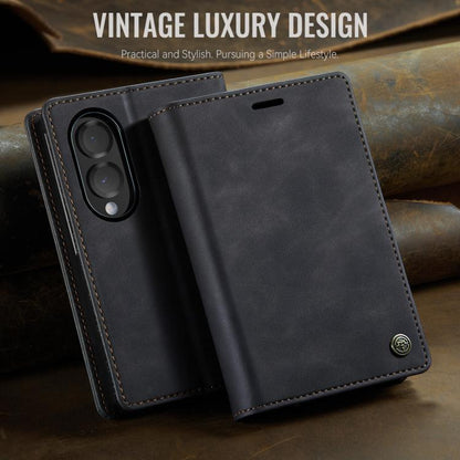 CaseMe 033 Calf Leather Lining Microfibre RFID Blocking Phone Case, For Galaxy Z Fold8 5G, For Galaxy Z Fold8 Ultra 5G
