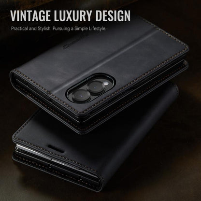 CaseMe 033 Calf Leather Lining Microfibre RFID Blocking Phone Case, For Galaxy Z Fold8 5G, For Galaxy Z Fold8 Ultra 5G