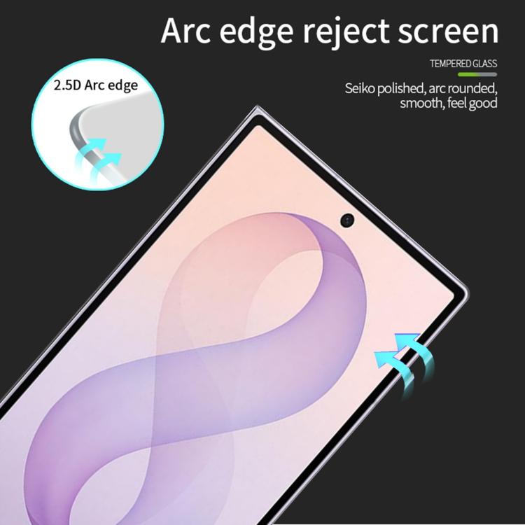 MOFI 9H 2.5D Full Screen Tempered Glass Film, For Galaxy Z Fold8 5G Outer Screen, For Galaxy Z Fold8 Ultra 5G Outer Screen, For Galaxy Z Flip8 5G Outer Screen, For Galaxy M56 5G