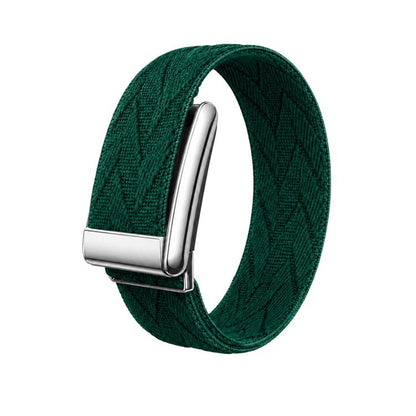 Diamond Textured Woven Nylon Watch Band, For WHOOP 5.0 Electrocardiogram, For WHOOP 5.0 Regular