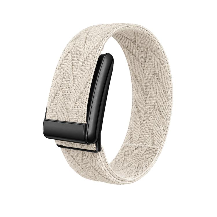 Diamond Textured Woven Nylon Watch Band, For WHOOP 5.0 Electrocardiogram, For WHOOP 5.0 Regular