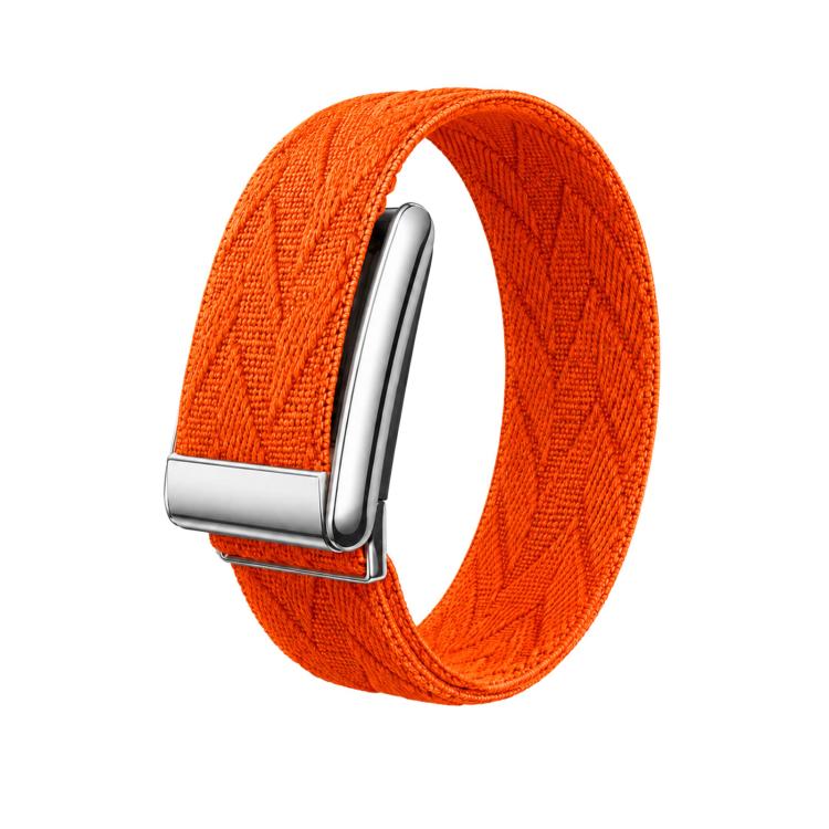 Diamond Textured Woven Nylon Watch Band, For WHOOP 5.0 Electrocardiogram, For WHOOP 5.0 Regular