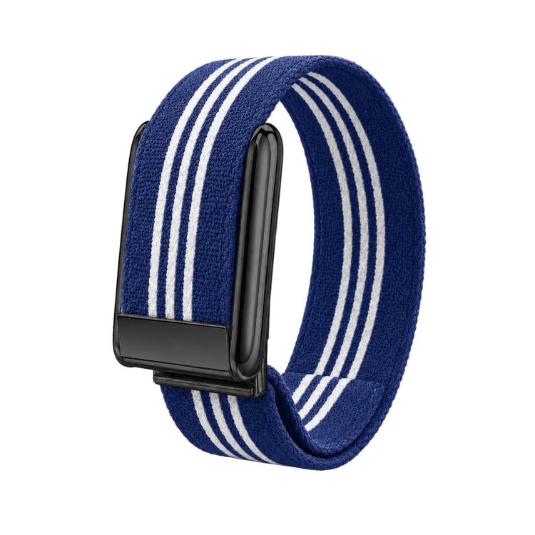 Three-Stripe Woven Nylon Watch Band, For WHOOP 5.0 Electrocardiogram, For WHOOP 5.0 Regular