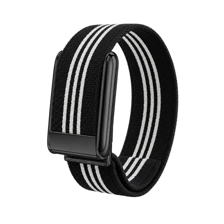 Three-Stripe Woven Nylon Watch Band, For WHOOP 5.0 Electrocardiogram, For WHOOP 5.0 Regular