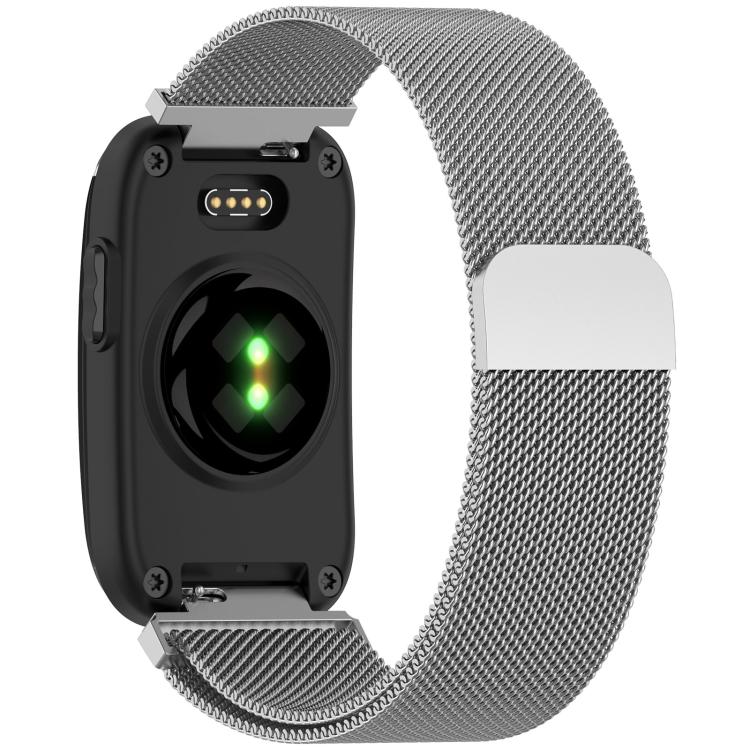 Milanese Magnetic Stainless Steel Watch Band, For Garmin CIRQA Smart Band