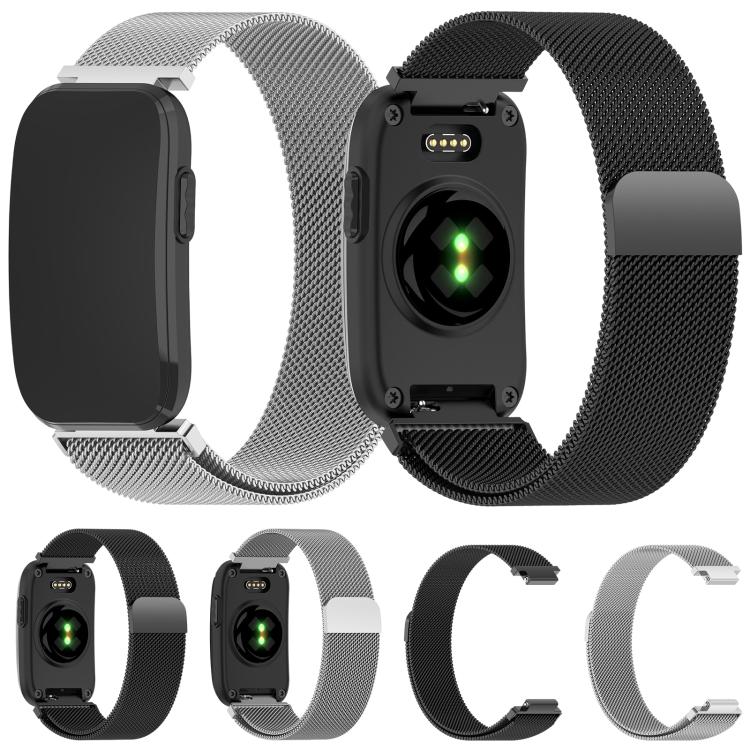Milanese Magnetic Stainless Steel Watch Band, For Garmin CIRQA Smart Band
