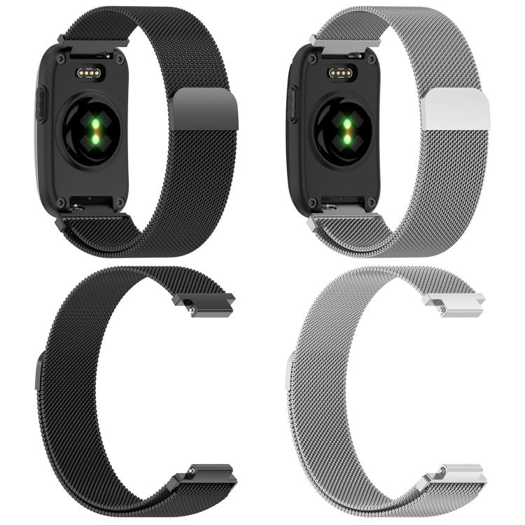 Milanese Magnetic Stainless Steel Watch Band, For Garmin CIRQA Smart Band