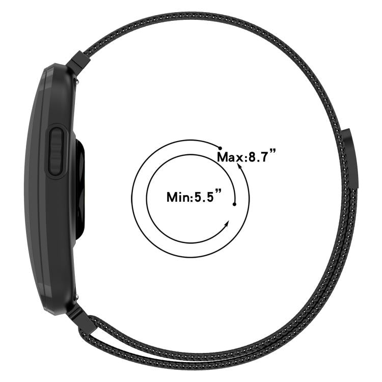 Milanese Magnetic Stainless Steel Watch Band, For Garmin CIRQA Smart Band
