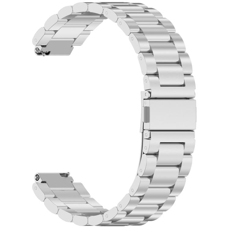 Three Beads Folding Buckle Stainless Steel Watch Band, For Garmin CIRQA Smart Band