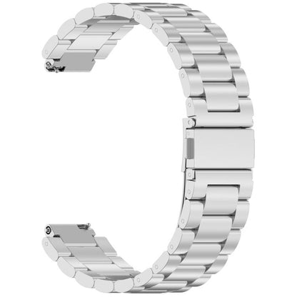 Three Beads Folding Buckle Stainless Steel Watch Band, For Garmin CIRQA Smart Band