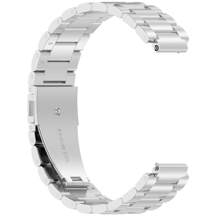 Three Beads Folding Buckle Stainless Steel Watch Band, For Garmin CIRQA Smart Band