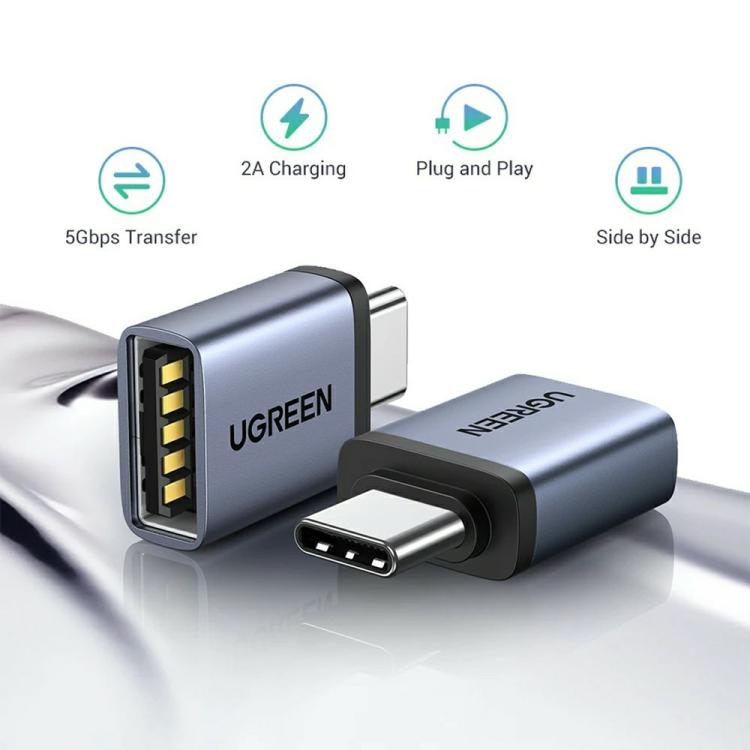 UGREEN 40702 5Gbps OTG Data Transfer USB-C Male to USB 3.0 Female Adapter