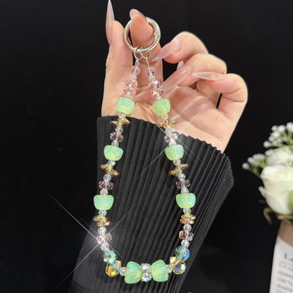 Vibrant Sweet Fruit?Style Phone Chain, Pink, Green