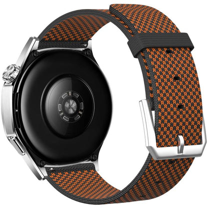 Seamless Design Knitted Nylon Watch Band, 22mm