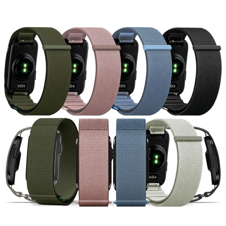 Nylon Hook and Loop Fastener Watch Band, For Garmin CIRQA Smart Band