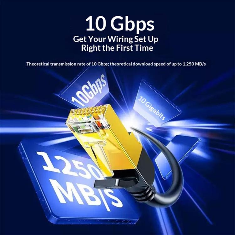 UGREEN NW107 10 Gbps Pure Copper RJ45 Network Cable 20m Cat7 Shielded Ethernet Cable