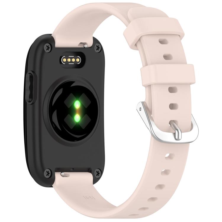 Slim Look Solid Color Silicone Watch Band, For Garmin CIRQA Smart Band