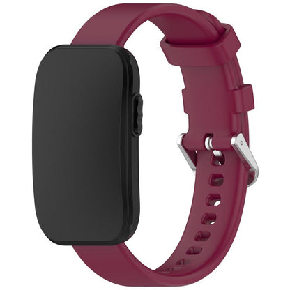 Slim Look Solid Color Silicone Watch Band, For Garmin CIRQA Smart Band