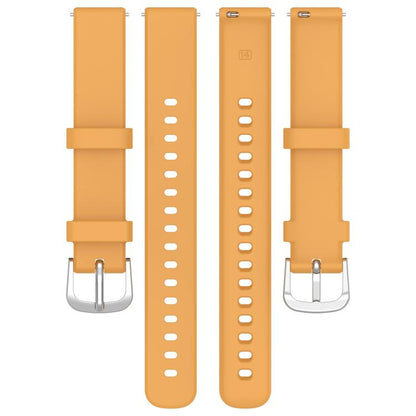 Slim Look Solid Color Silicone Watch Band, For Garmin CIRQA Smart Band