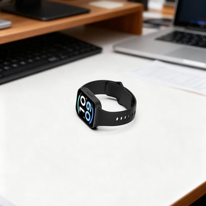 Flat Reverse Buckle Solid Color Silicone Watch Band, For Redmi Watch 6 Active