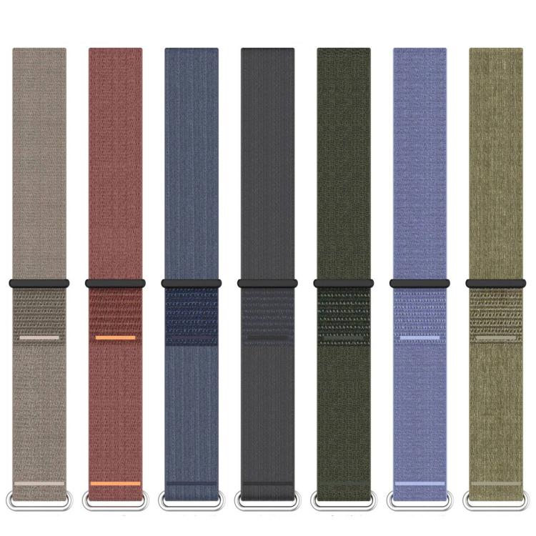 Fine Woven Nylon Hook and Loop Fastener Watch Band, For Garmin CIRQA  Wristband, For Garmin CIRQA  Armband