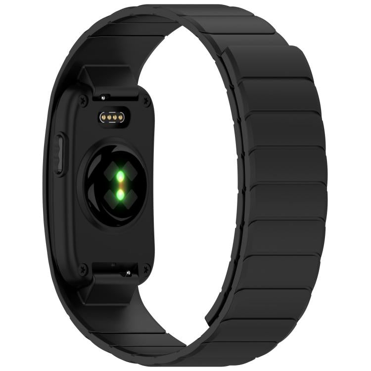 Horizontal Stripe Magnetic Silicone Watch Band, For Garmin CIRQA Smart Band