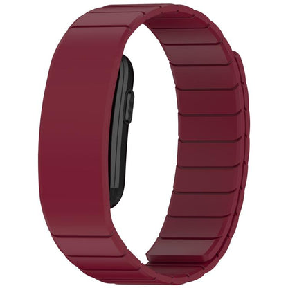 Horizontal Stripe Magnetic Silicone Watch Band, For Garmin CIRQA Smart Band